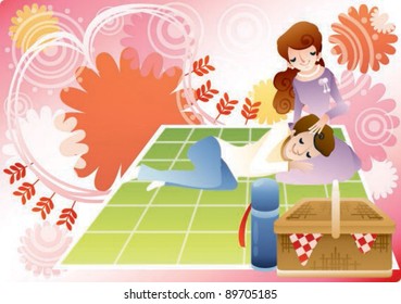 Enjoy Picnic and Happy Days