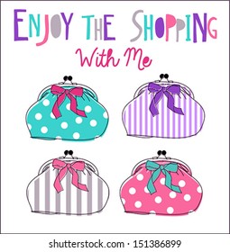 Enjoy The Shopping Design set