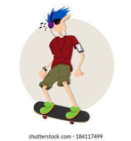 Enjoy Skateboarding