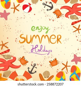 enjoy summer holiday