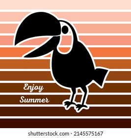 diseño vectorial de camiseta de verano