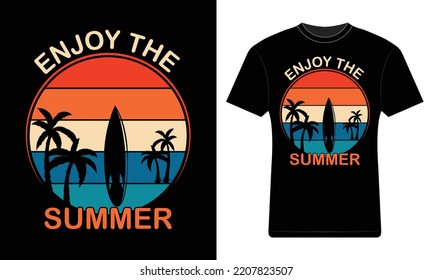 Disfruta del diseño de camisetas de verano