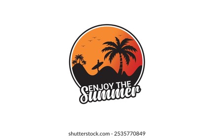 Enjoy The Summer T-Shirt Design