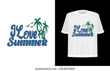 Enjoy summer. Summer t-shirt design. vector file.