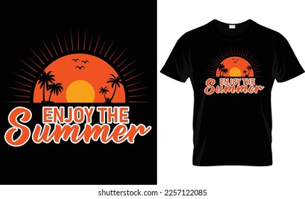 Enjoy the... t-shirt design template