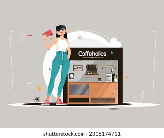 Enjoy the time with drinking cicada coffee