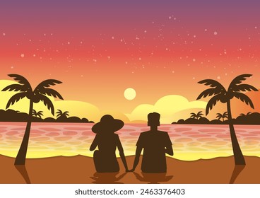 Enjoy vacation leisure on the tropical sea