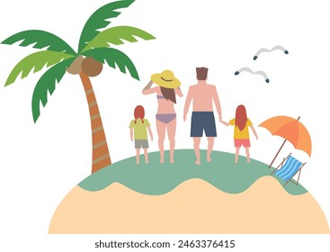 Enjoy vacation leisure on the tropical sea