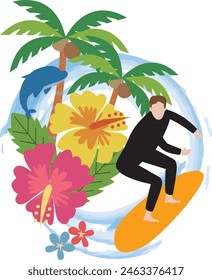 Enjoy vacation leisure on the tropical sea