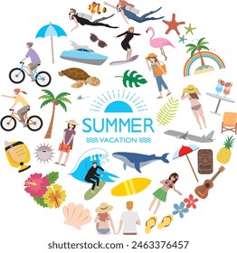 Enjoy vacation leisure on the tropical sea