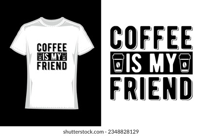 disfrute de su café, Coffee T-Shirt Design