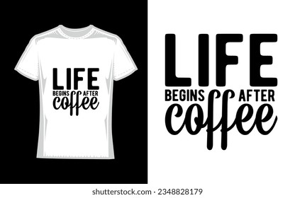 enjoy your coffee, Coffee T-Shirt Design