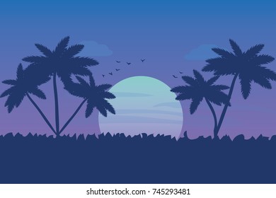 enjoy your holiday travel trip around the world at national park - vector illustration Eps 10.