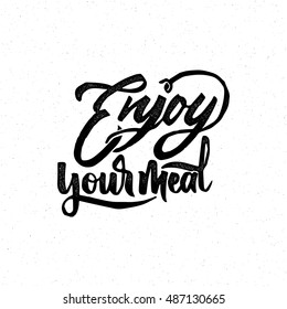 Enjoy Your Meal Images Stock Photos Vectors Shutterstock