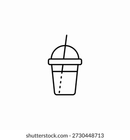 enjoyable drink icon sign vector