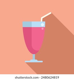 Enjoying a refreshing pink cocktail on a hot summer day