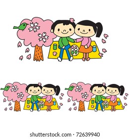 Enjoying seeing cherry blossom