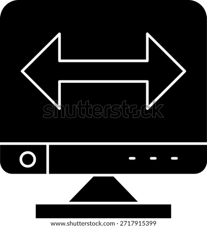 Enlarge Line vector Icon Design