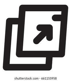 Enlarge Vector Icon