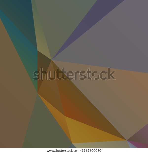 Triangle with multiple colors