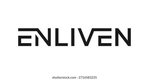 Texto de fuente de diseño de logotipo animado, icono de Vector gráfico de negocios