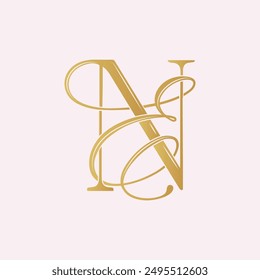 EN, NE, logotipo EN, Letra EN, monograma EN, Vector, logotipo, Boda Monograma Iniciales, Boda Logo, Boda Monograma, Logo Diseño 