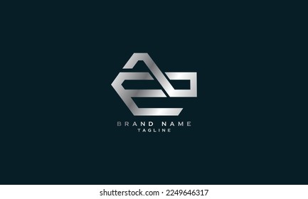 ENO, ENB, Abstract initial monogram letter alphabet logo design