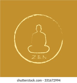 Enso, Zen Circle of Enlightenment / ENSO ZEN / Meditation, Buddha, Buddhism