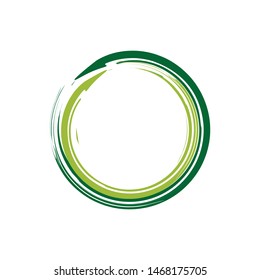 Enso Zen Symbol Green Vector