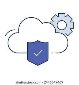 Ensure cloud security with the CASB icon, enforcing policies and controls to protect data and applications across cloud environments.