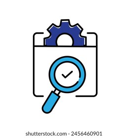 Ensuring Product Quality And Quality Assurance Vector Icon Design