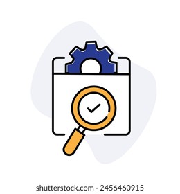 Ensuring Product Quality And Quality Assurance Vector Icon Design