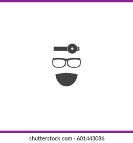 ENT doctor vector icon