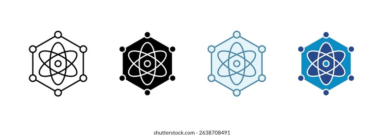 Entanglement Icon Set Multiple Style Collection