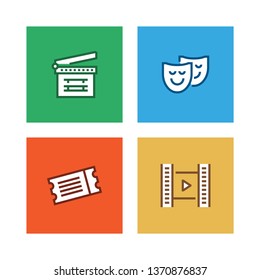ENTARTAINMENT LINE ICON SET