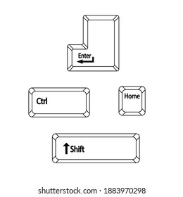 Ctrl Key High Res Stock Images Shutterstock