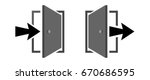 Enter and Exit icons grey