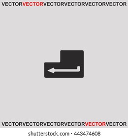 Enter icon.