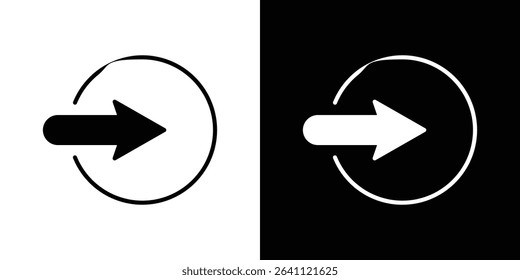 Enter icon symbols. Vector illustration.