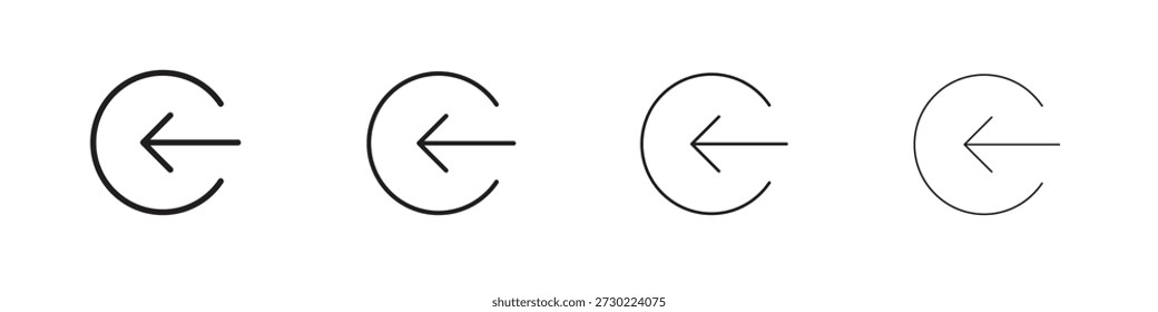 Enter icons Vector Logo Template Illustration Designs. Vector EPS 10.