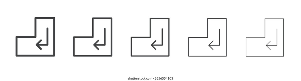 Inserir ícone de chave ilustração simples logotipo arte