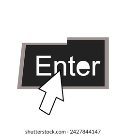 Enter key on the keyboard
