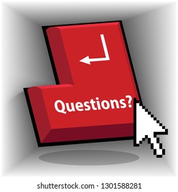 enter key, questions