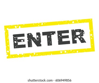 enter stamp vector