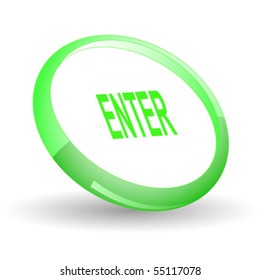 Enter. Vector icon.