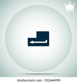 Enter  vector illustration.
