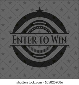 Enter to Win dark badge