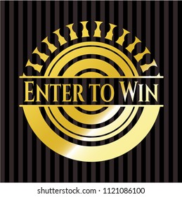 Enter to Win gold badge