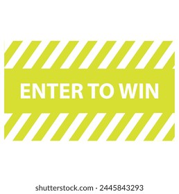 Enter to win on different background