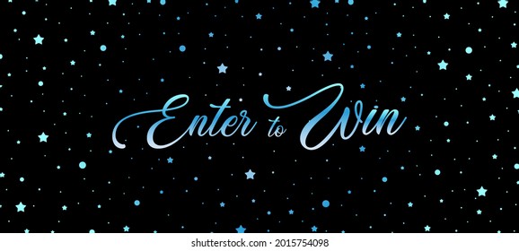 entrada para ganar signo en fondo blanco